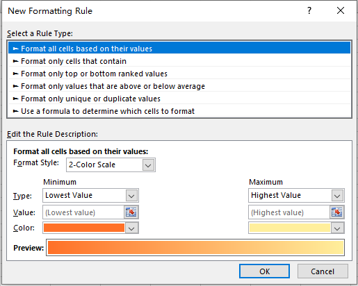 Excel Condition
